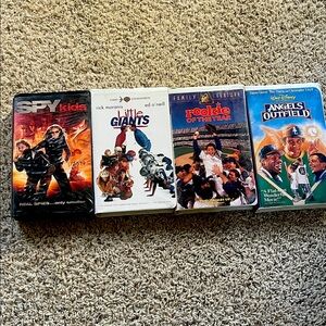 VHS 90s kid ultimate collection Angels in the outfield, rookie of the year..more
